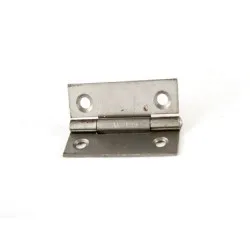 100mm Cranked Light Steel Butt Hinge 1838 Self Colour [Pair]